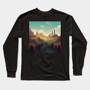 Sage | Comics Style Long Sleeve T-Shirt